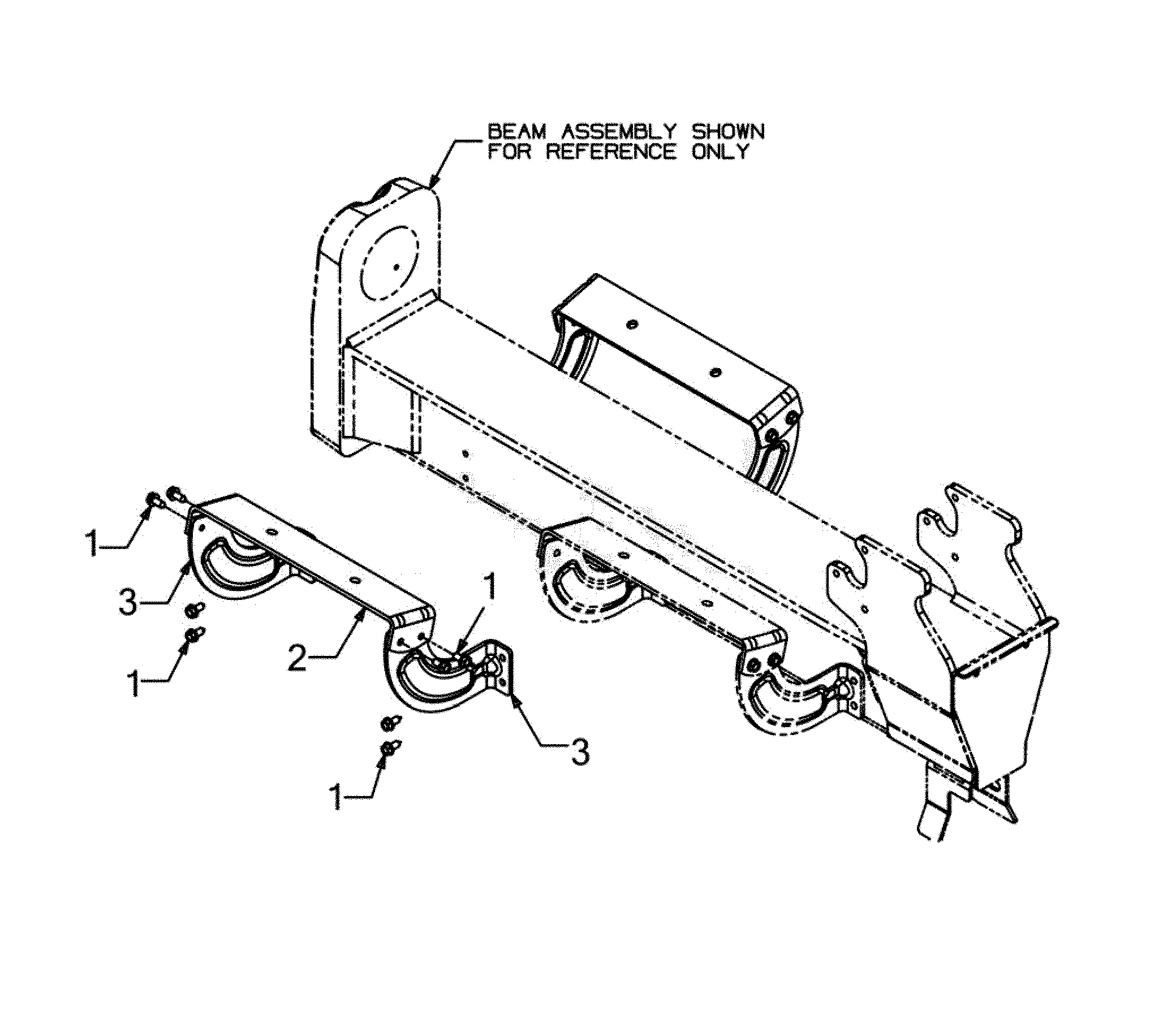 Log tray assembly