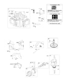 Cylinder/crankshaft/piston/rings