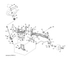 Jonsered YT46-96043019700 steering assembly diagram