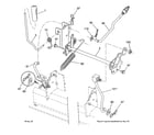 Jonsered YT46-96043019700 mower lift diagram