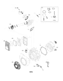 Air cleaner/carburetor/gaskets/ignition/rewind starter