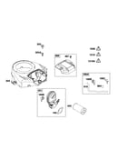 Blower housing/air cleaner