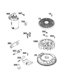 Flywheel/ignition/starter