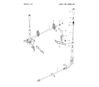 Jonsered Z54R-96732800100 brake/lift diagram
