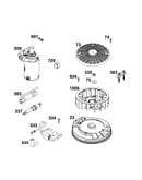Flywheel/ignition/starter