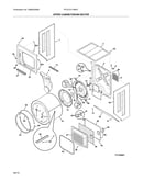 Upper cabinet/drum heater
