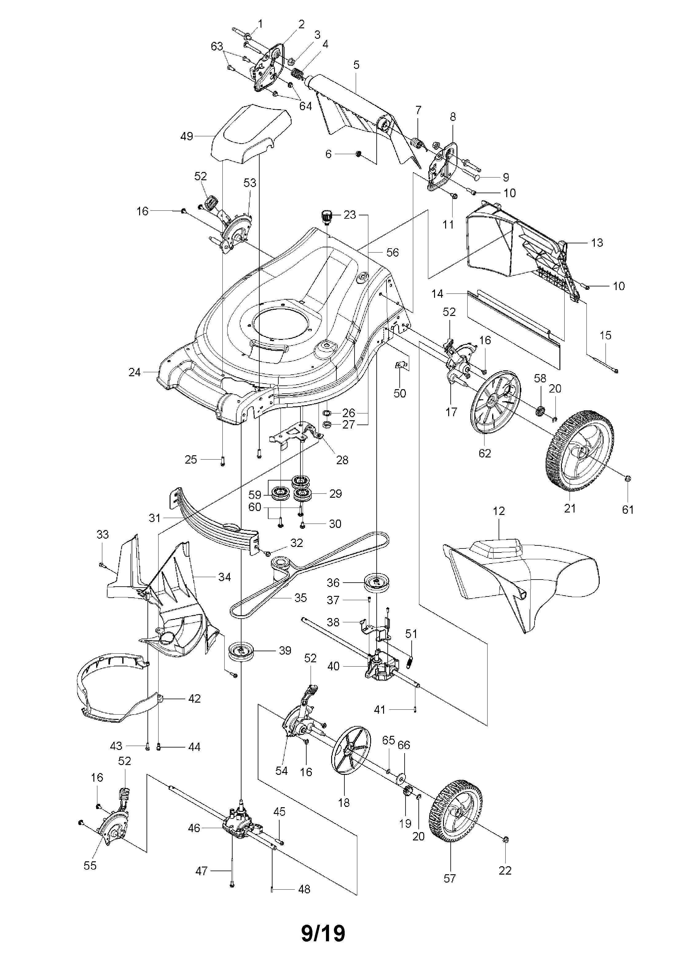 MOWER DECK/CUTTING DECK