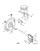 Chute discharge/impeller