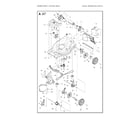 Husqvarna L221AK-96795910100 mower deck/cutting deck diagram