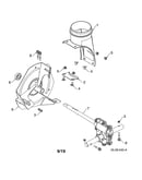 Chute/gearbox/impeller
