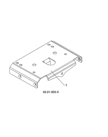 Large mounting plate