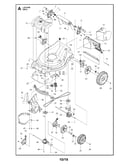 Mower deck/cutting deck