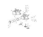 Husqvarna L221AK-96795910100 crankcase diagram