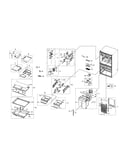 Refrigerator shelves & drawers