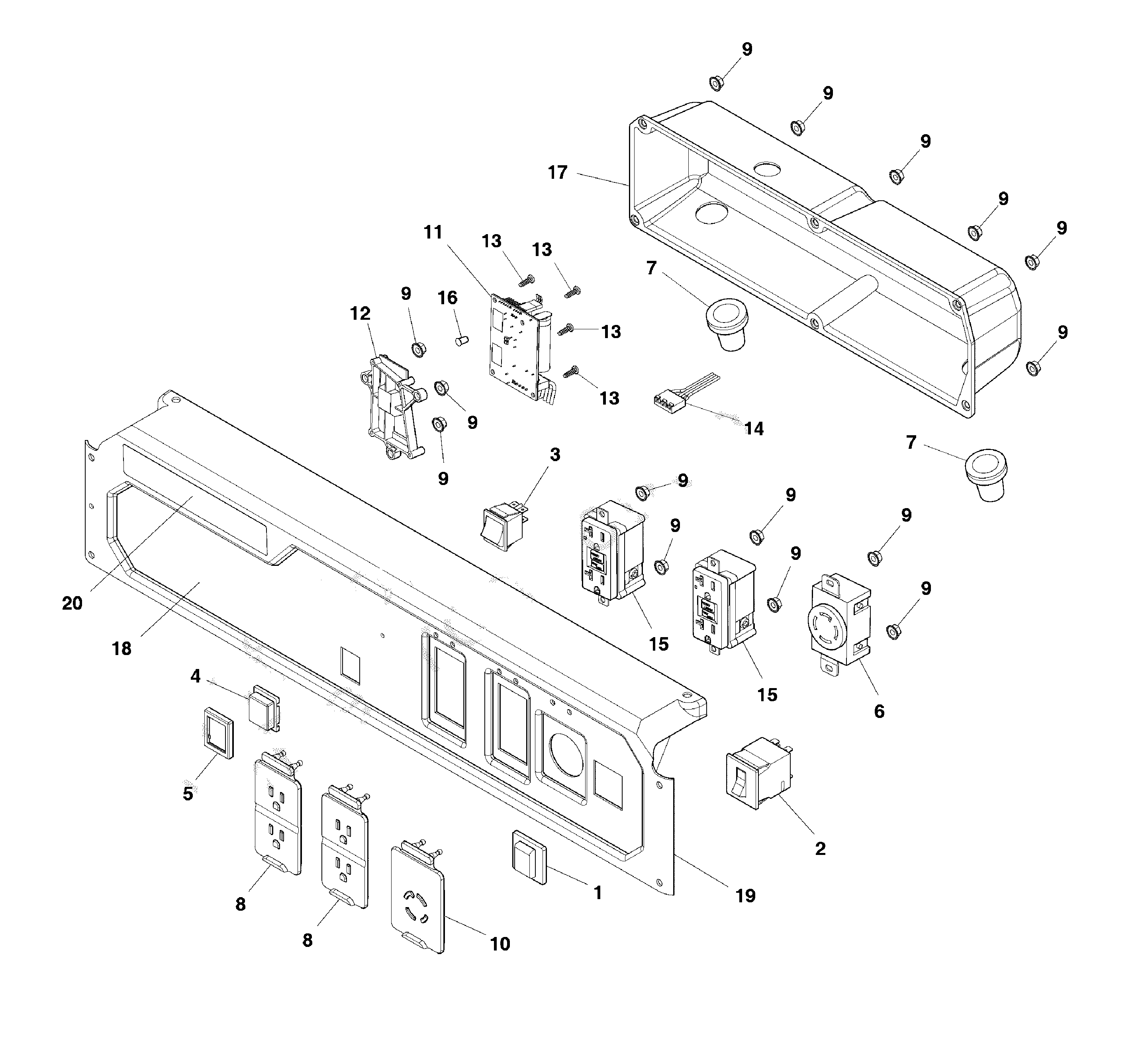Control panel
