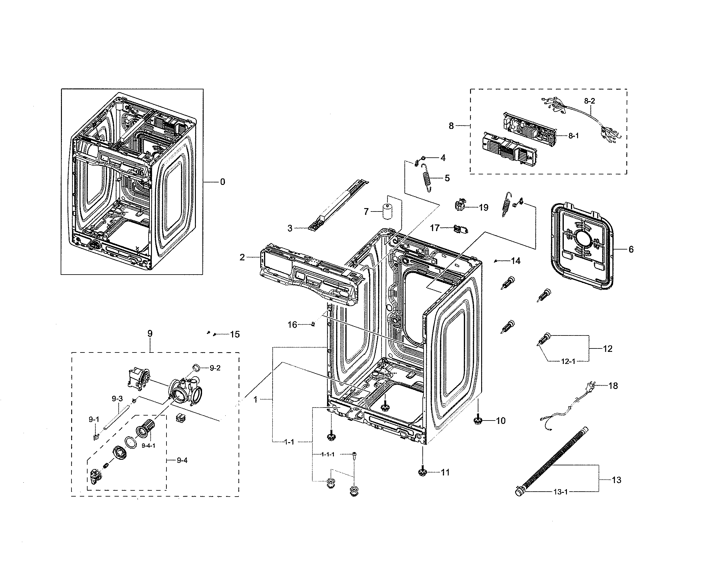 Frame & cover parts