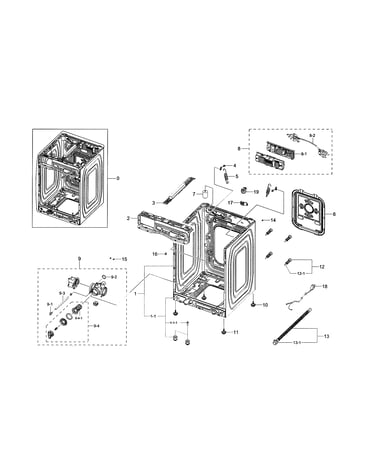 Frame & cover parts