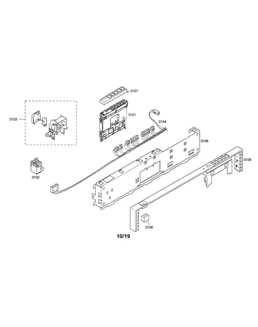 Facia panel/control module