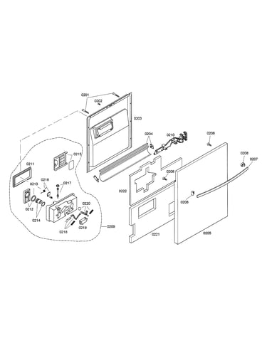 Door/dispenser