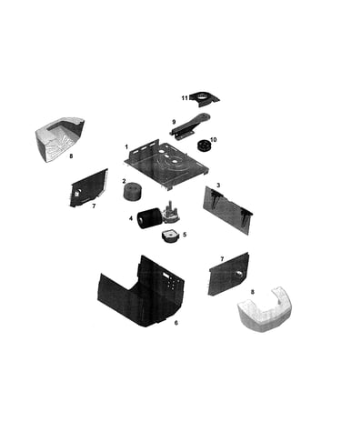 Opener assembly parts
