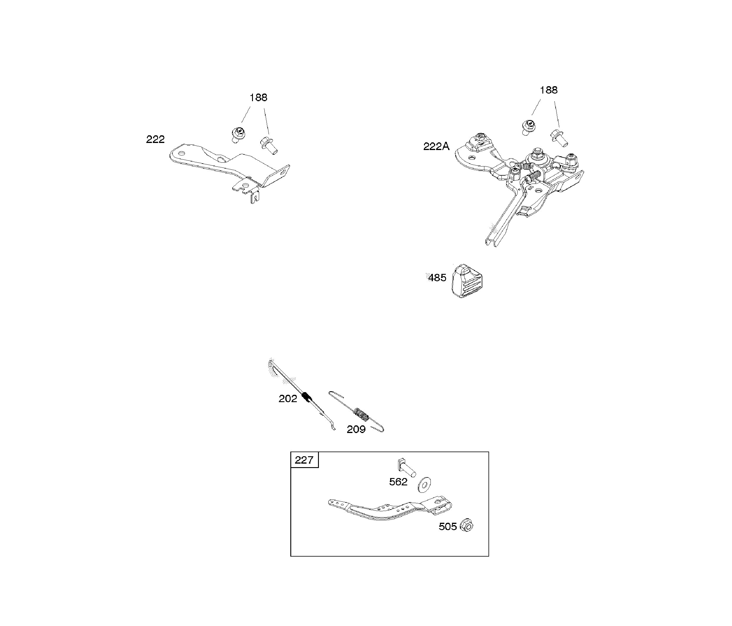 Controls/governor spring