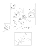 Cylinder head/gasket set-valves