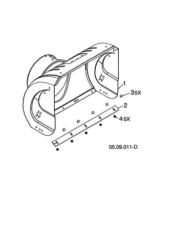 Auger housing