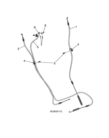 Cable control drive & auger