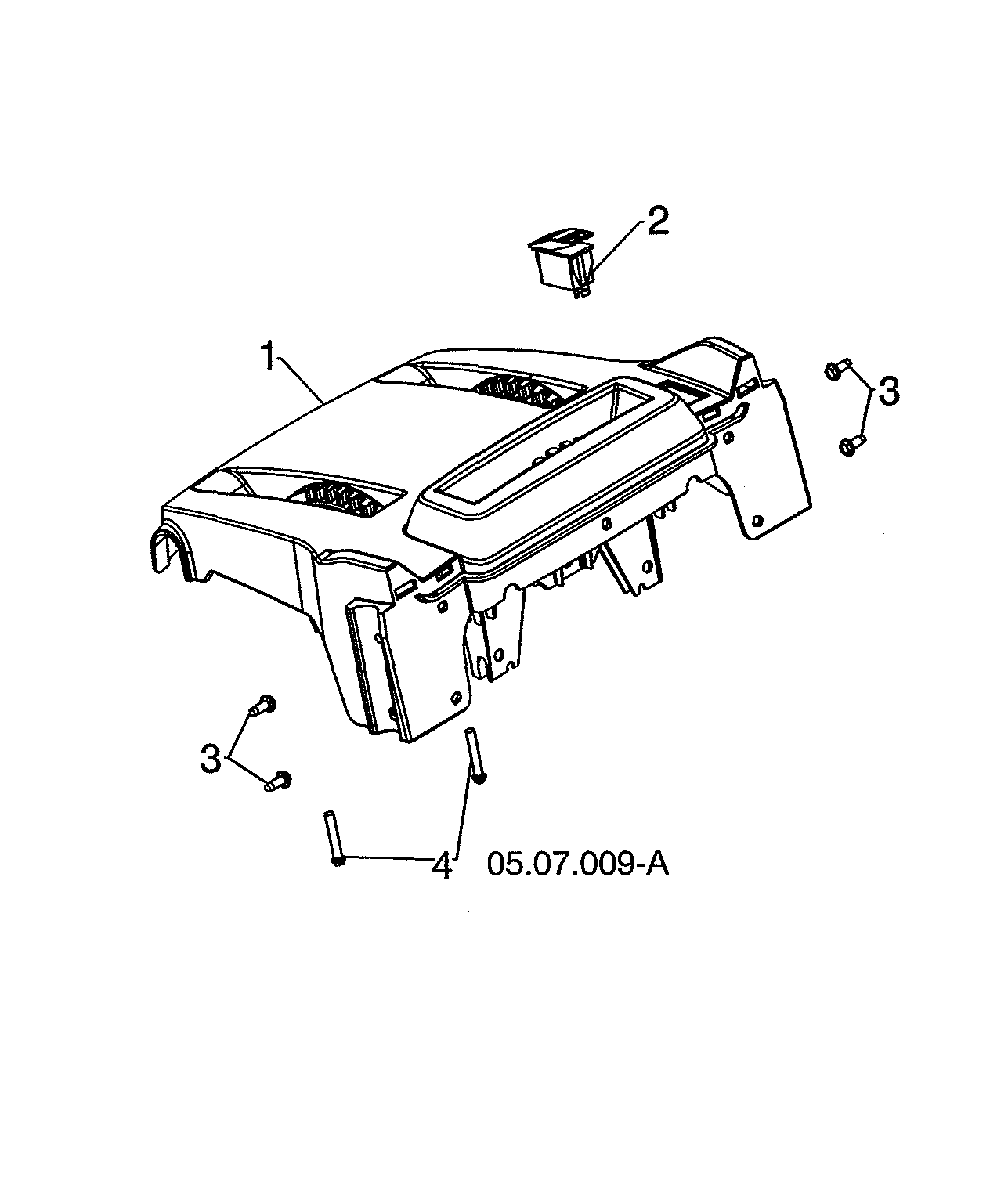 CONSOLE BASE MULTICONTROL W/ SWITCH