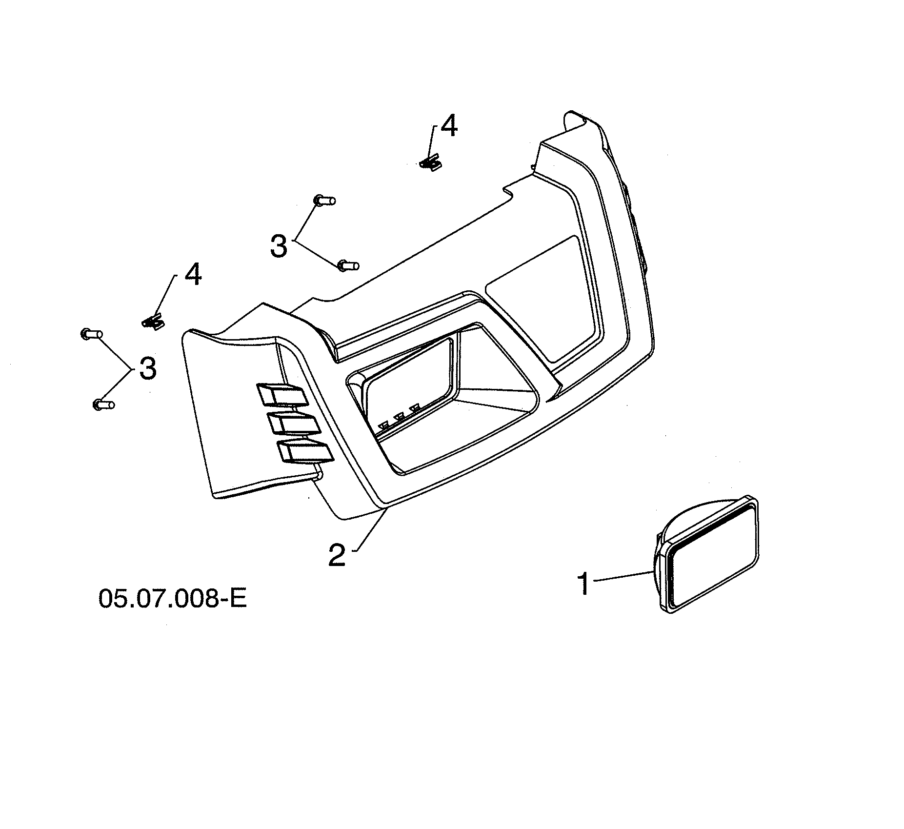 FLOOD HEADLIGHT