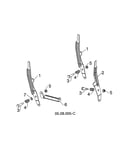 Lever control speed/deflector/chute rot
