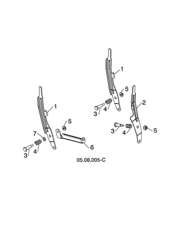 Lever control speed/deflector/chute rot