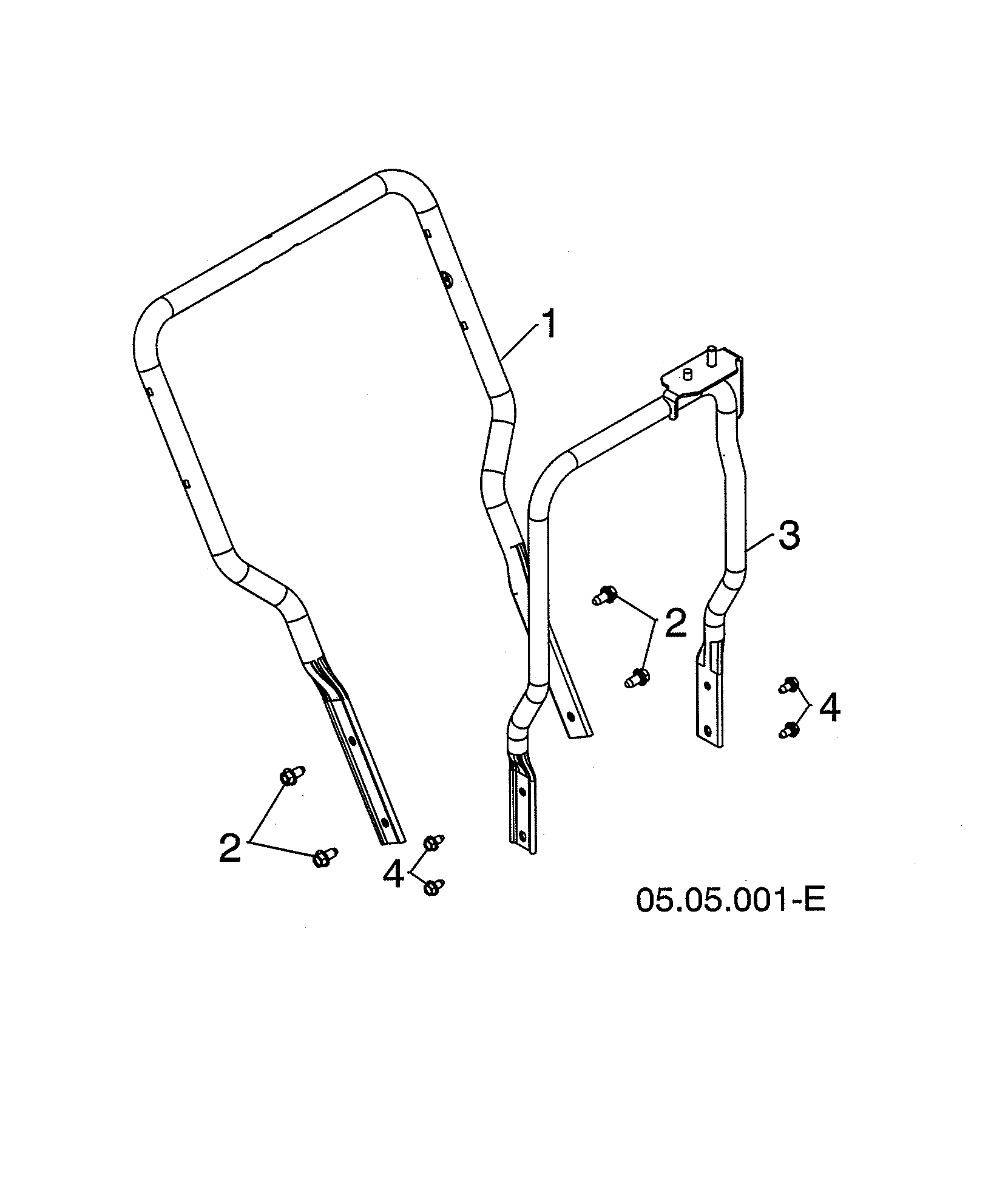Lower handle