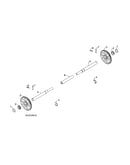 Axle shaft/gears