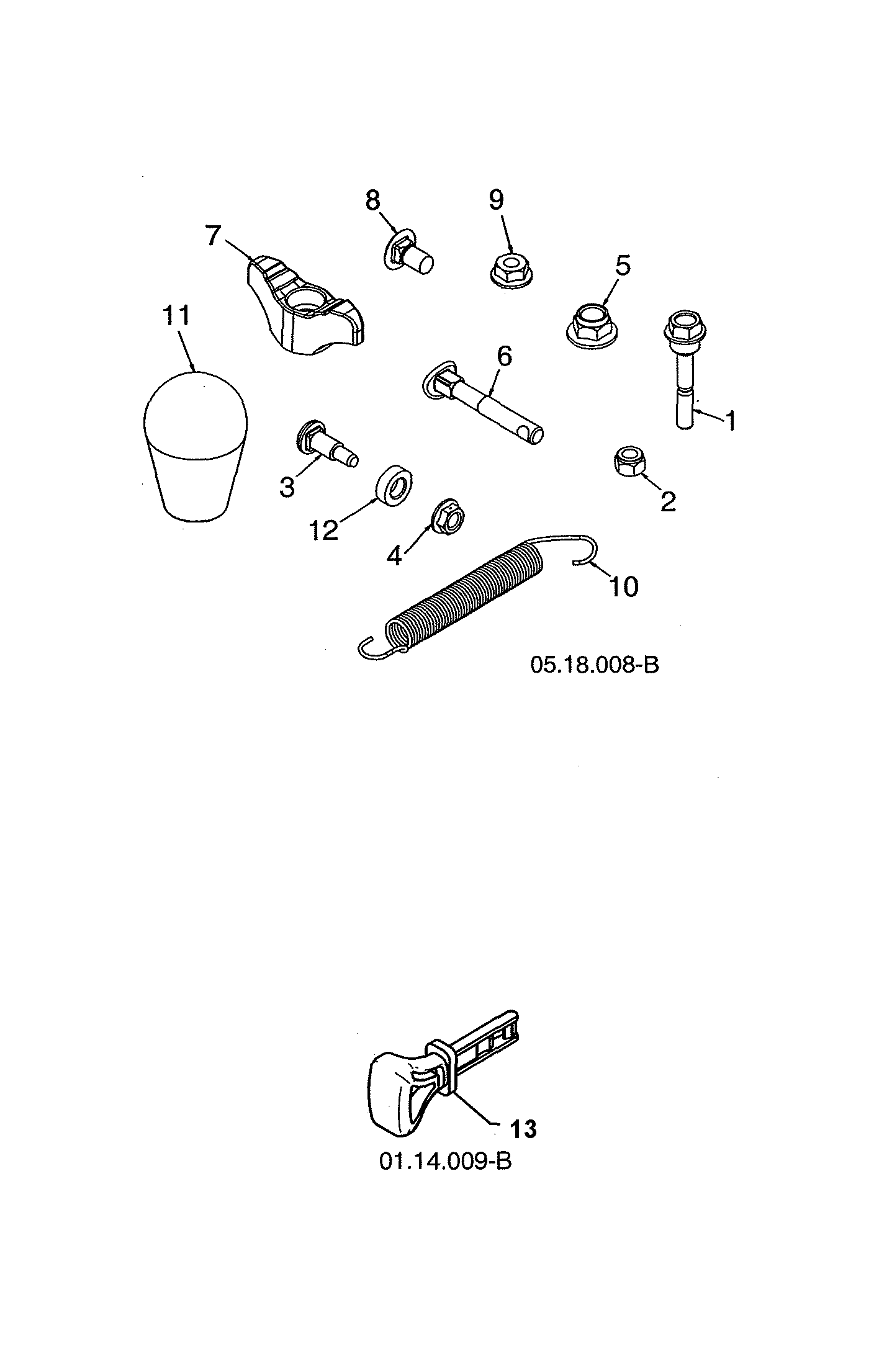 Bag of parts