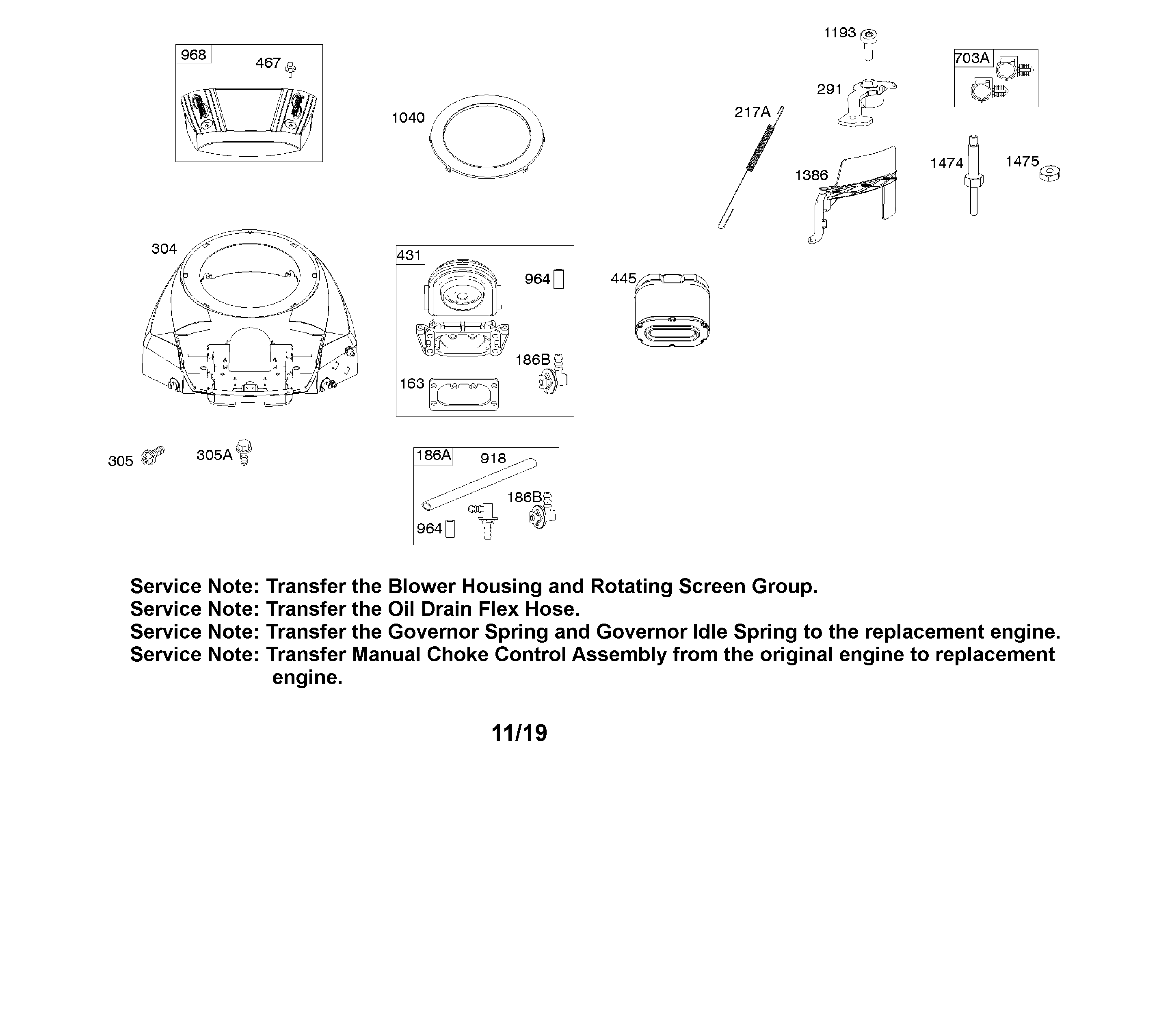 Blower housing/air cleaner