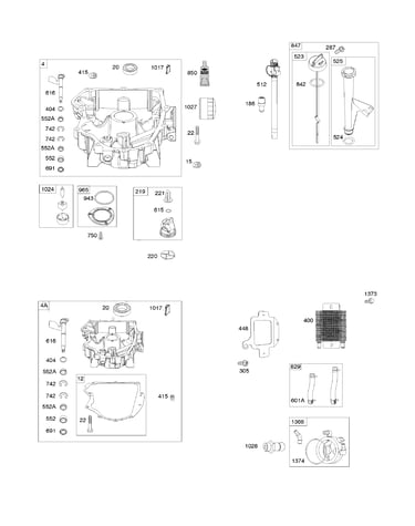 Engine sump/lubrication/oil cooler