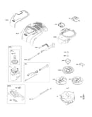 Armature/in-start/starter motor/flywheel