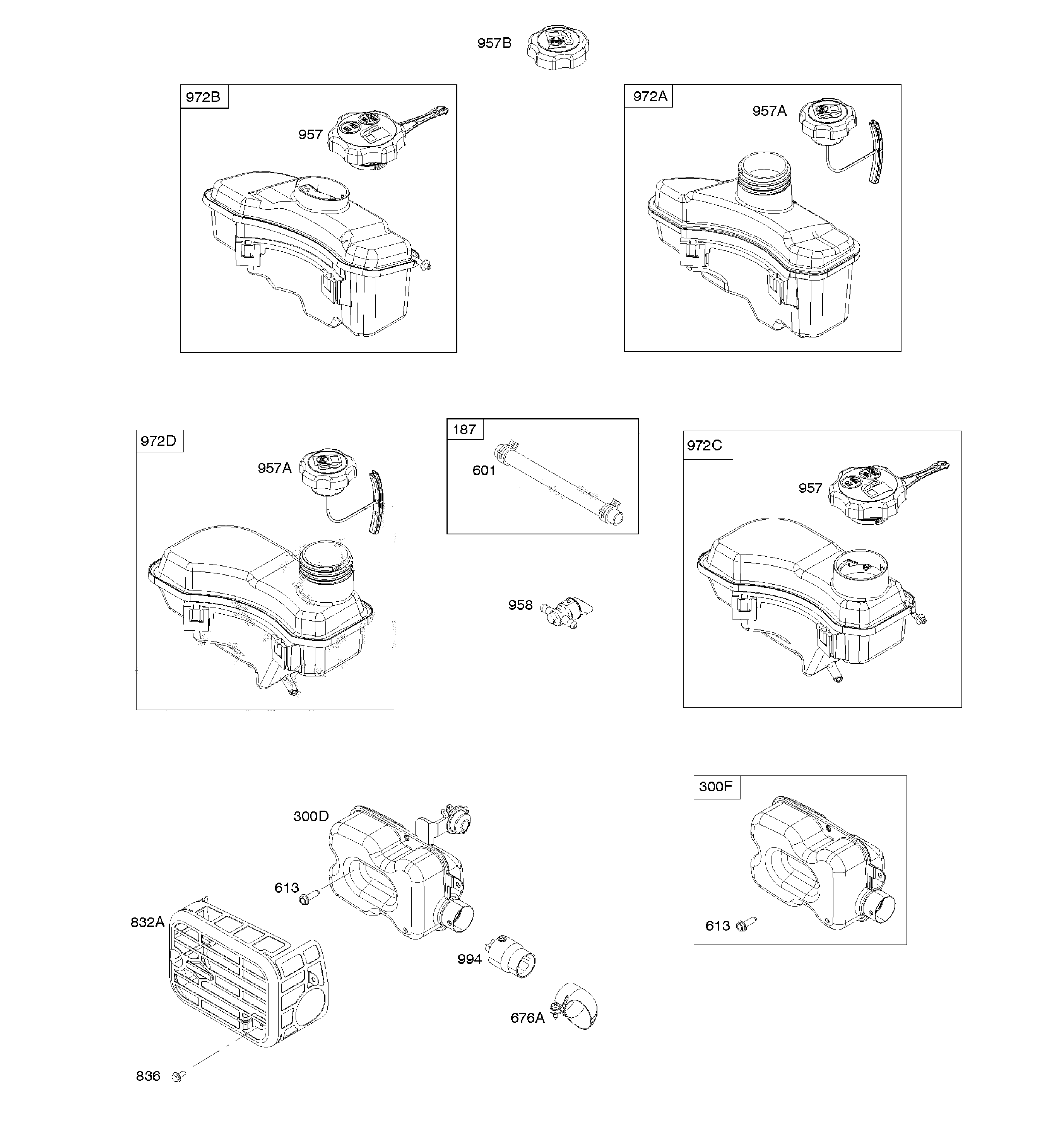 EXHAUST SYSTEM/FUEL SUPPLY