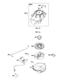 Flywheel/ignition/starter