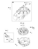 Flywheel/ignition/starter