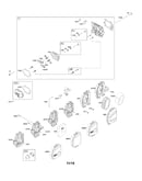 Air cleaner/cylinder head