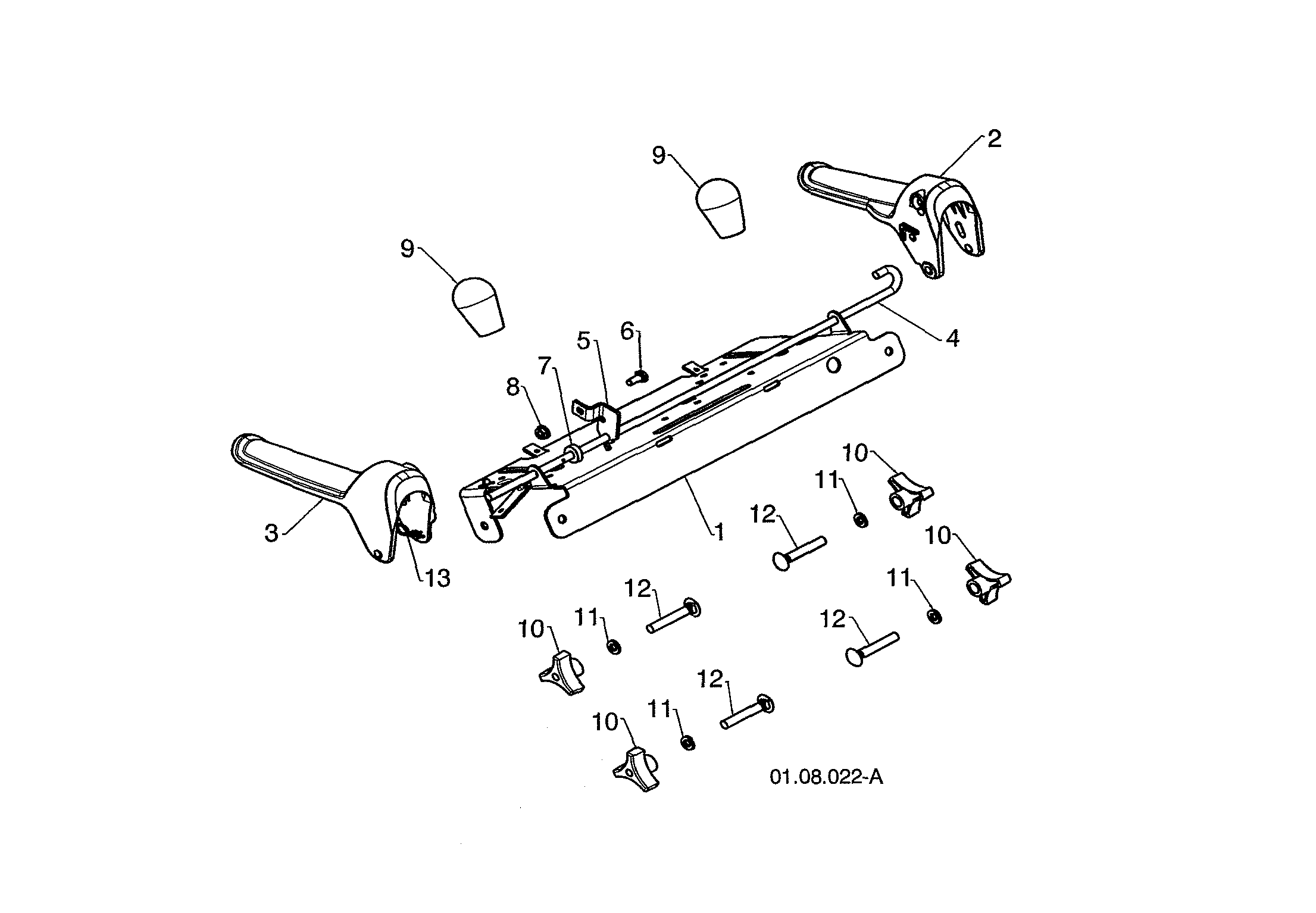 CONTROL PANEL & LEVERS