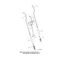 Poulan 12527HVX-96195001800 rod impeller & traction control diagram