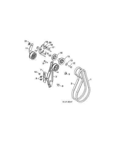 Impeller & traction belts