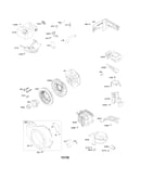 Blower housing/shrouds/exhaust system