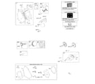 Poulan 96195001800 camshaft/crankshaft/cylinder/piston diagram