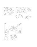 Controls/flywheel/governor spring/rewind starter