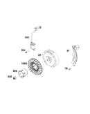Flywheel/ignition/starter