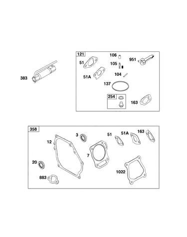 Service parts/tools